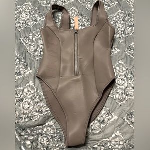 SKIMS rubberized scuba swim